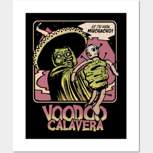 Voodoo Calavera Posters and Art